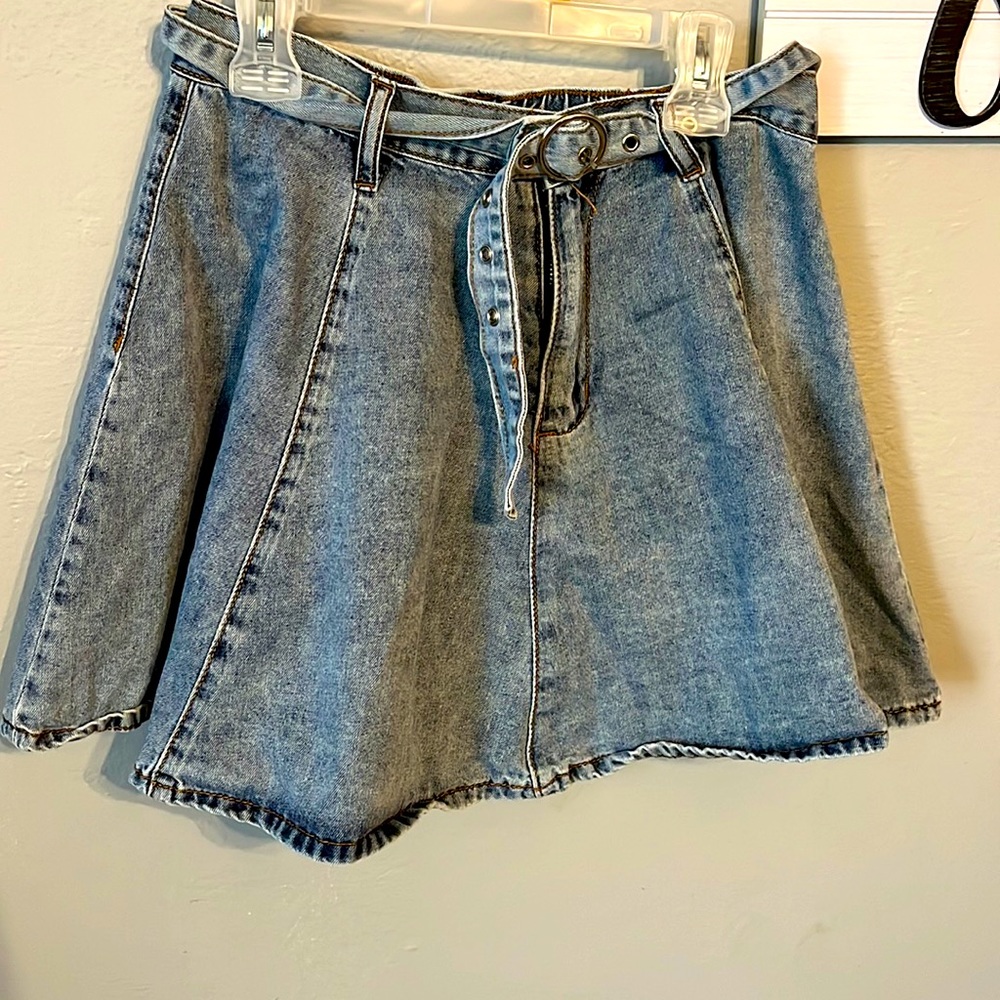 Allegra K denim skirt